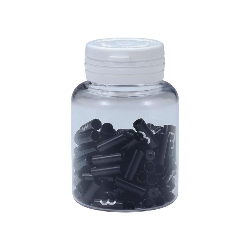 BBB Cycling BBB Kabelhülse CableEnd 4mm 100st 4mm schwarz - sauberer, geschützter Kabelabschluss