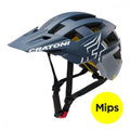 Cratoni Fahrradhelm AllSet Pro MIPS steel/blue matt, Gr. M/L (58-61cm)