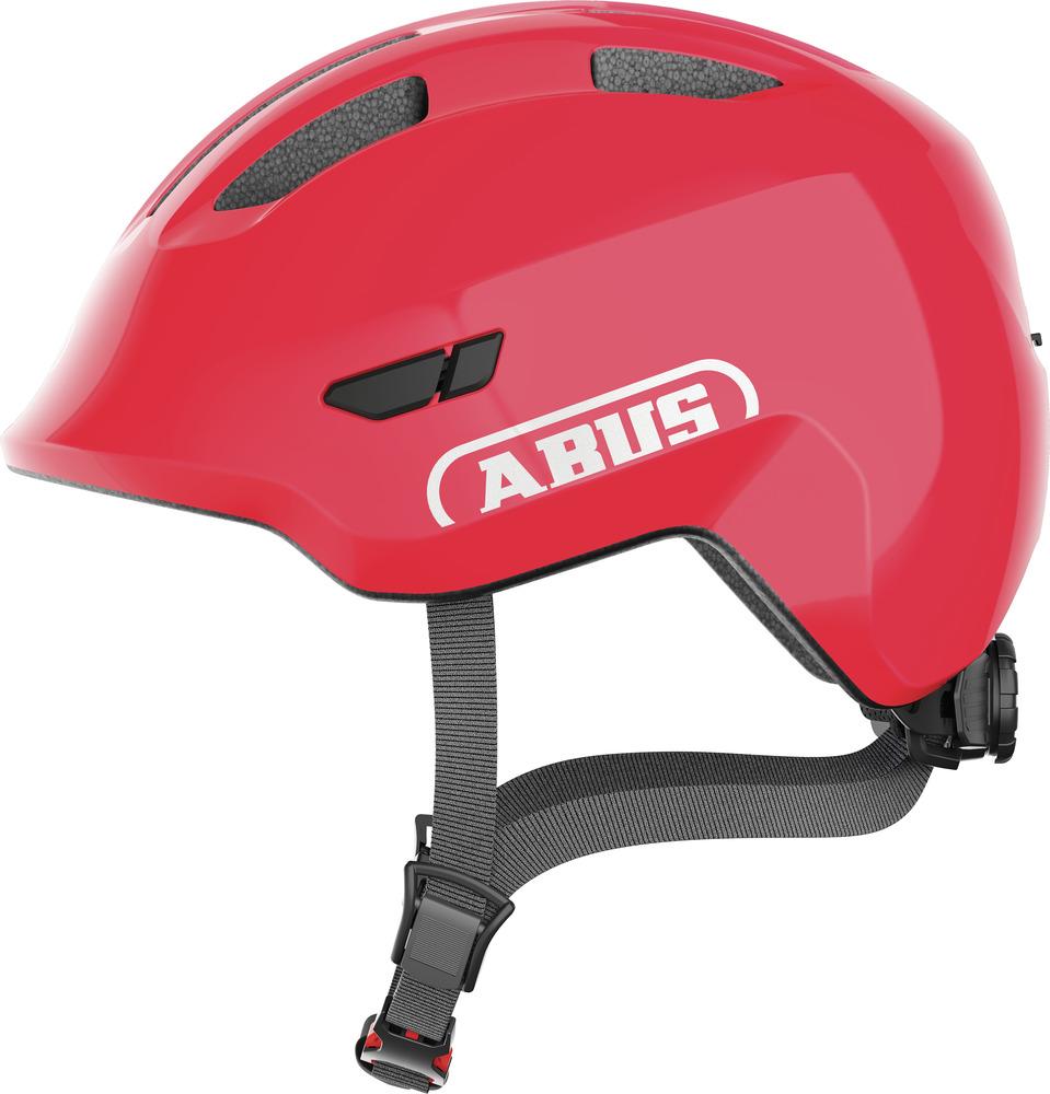 Abus Kinderhelm Smiley 3.0 shiny red S 45 bis 50cm