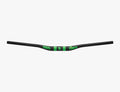 Race Face SixC Carbon Riser Lenker, 35.0, 820x20mm, UD Carbon/Green - maximaler Kontrolleffekt