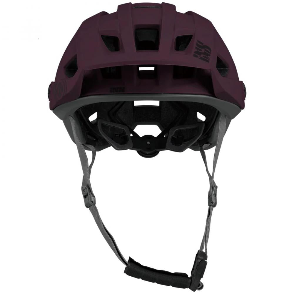 IXS Sports Division iXS Trigger AM helmet M Raisin - leichter All-Mountain-Fahrradhelm mit Top-Belüftung