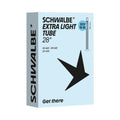 Schwalbe SCV15 Extra Light Fahrradschlauch 28-622/630 mit 80mm Ventil, leicht & zuverlässig.