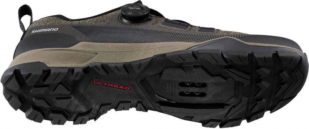 SHIMANO Fahrradschuhe EX700 Herren/Damen Touring SPD, Größe 42, Grün