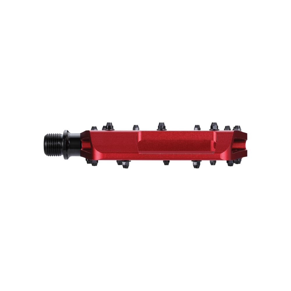 BBB Cycling BBB pedale Enigma 100 x 100mm rot - leichtes Aluminium-Plattformpedal