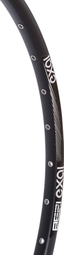 Exal FELGE BE 21, 27,5" 32L 21-584 schwarz - robuste 21 mm MTB-Felge für moderne Ausführung