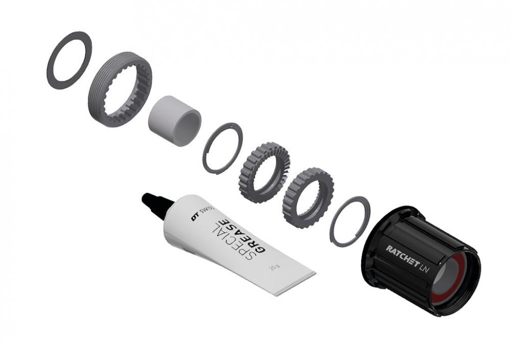 DT Swiss Service-/Upgrade-Kit Ratchet LN 36 Zähne - Umrüstung auf Ratchet-Freilauf