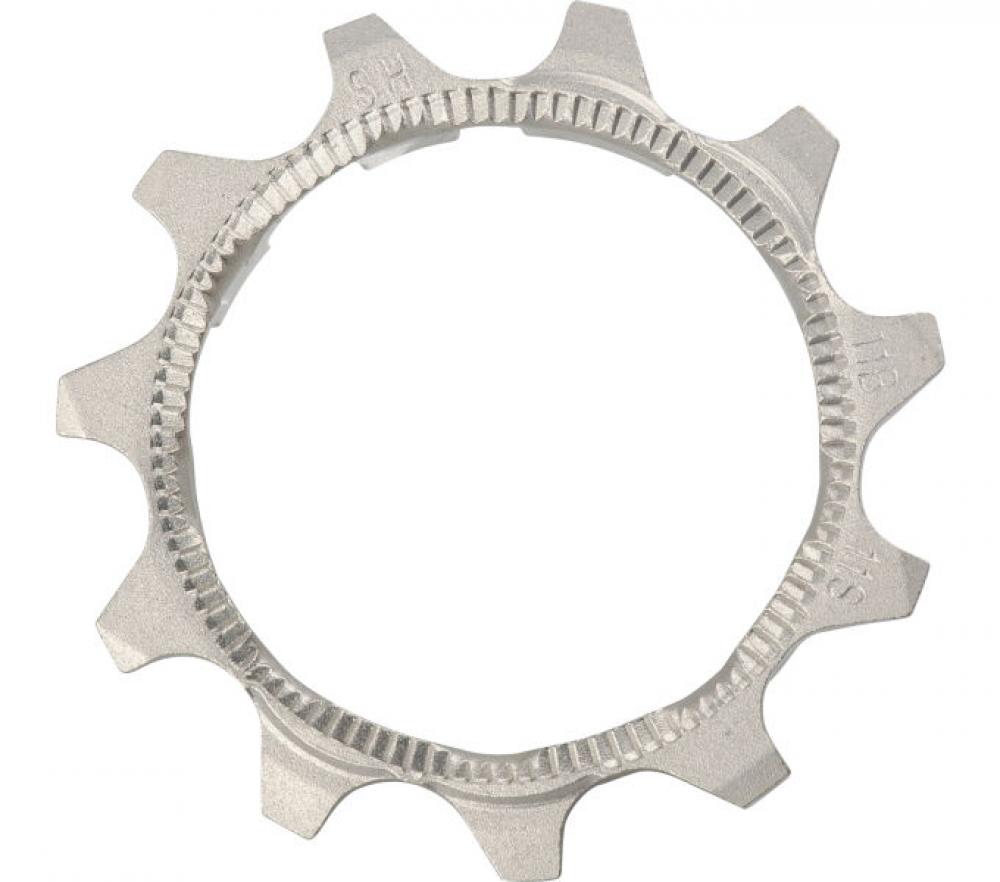 SHIMANO Ritzel 11 Zähne für CS-M8000 CS-M7000 Kassetten, silberfarbenes Fahrradteil.