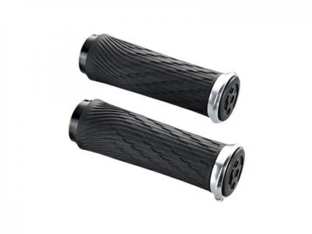 SRAM Lockring Griffe GripShift 122 mm schwarz-silber - Sicherer Halt für Drehgriffschalter