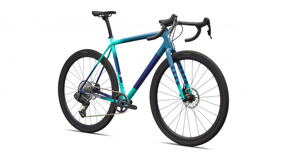 CRUX EXPERT AXS GRYBLU/LGNBLU/DUNEWHT 58 - Gravelbike