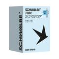 Schwalbe Schlauch SCV19L 54/75-584/622 40mm für 27,5 bis 29 Zoll Reifen in hellblauer Verpackung.