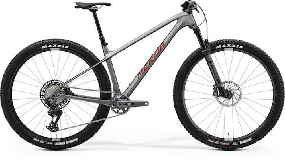 Merida BIG.NINE TR 8000 III2 XXL SILK GUNMETAL GREY(R) - High-Performance Hardtail für Trail-Fahrer