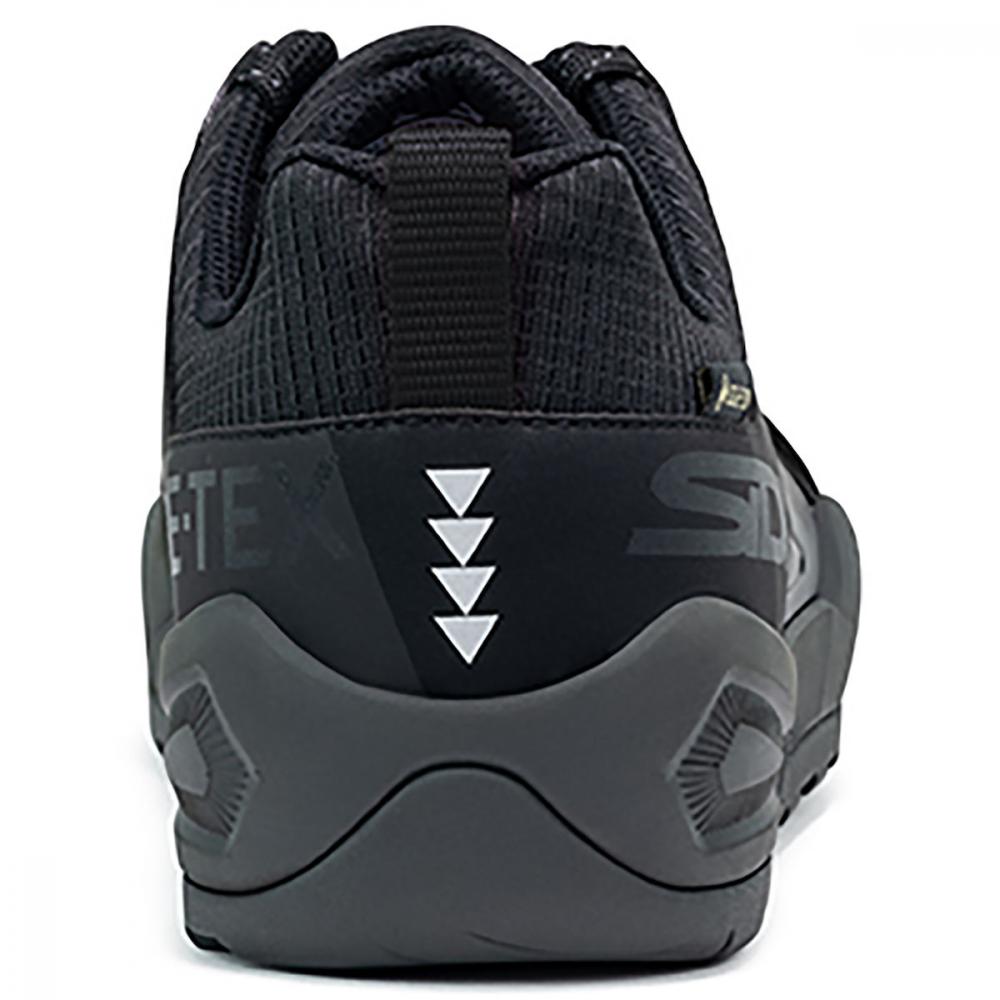 Sidi MTB ATOMUS GTX black/black 46 Schwarz/Schwarz - wasserdichter MTB-Schuh mit Grip