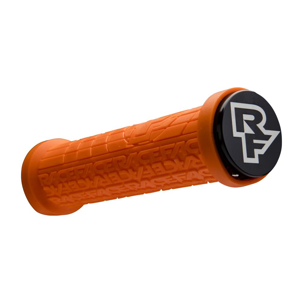 Race Face Grippler Lock-On Griff, 33mm, orange - maximaler Halt und Kontrolle