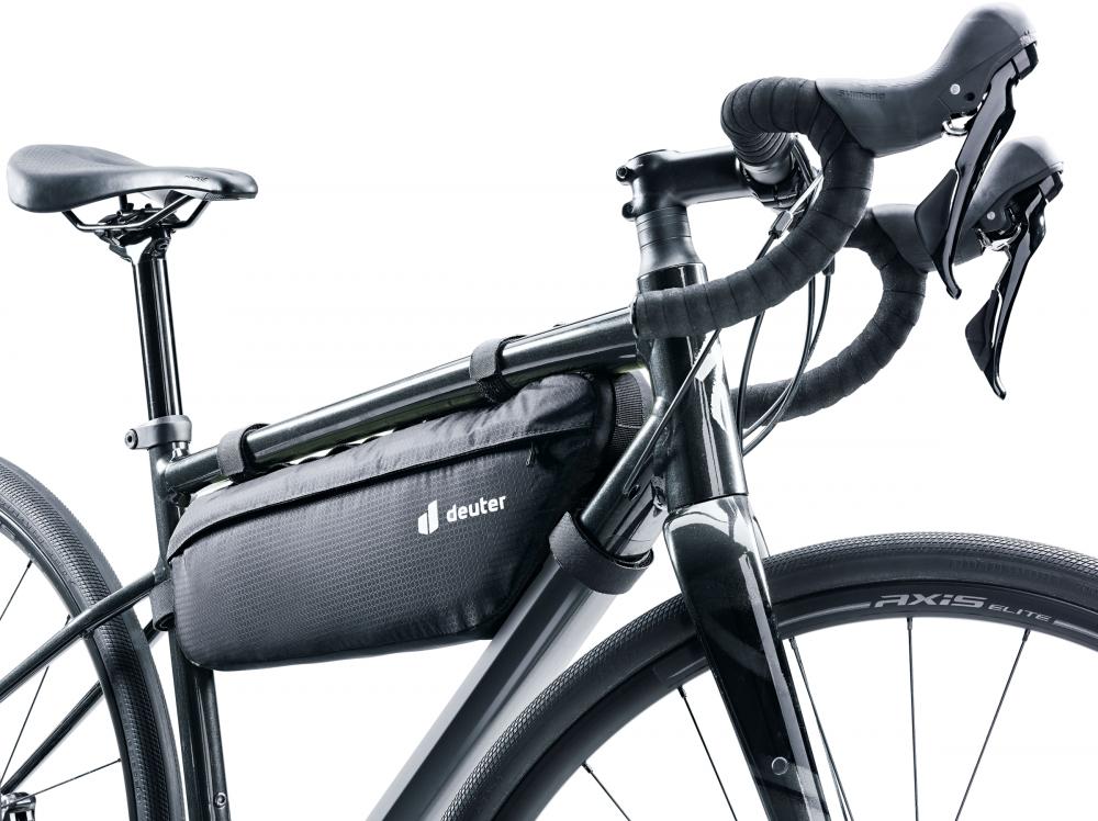 Deuter Mondego FB 6 Rahmentasche L Schwarz - Leichte Bikepacking-Tasche 6L
