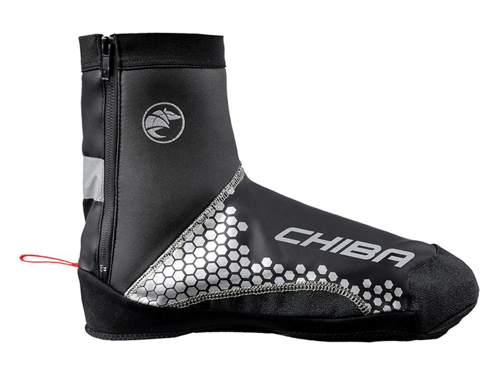 CHIBA MTB Überschuh - wasserdicht, winddicht, atmungsaktiv, Größe L, schwarz