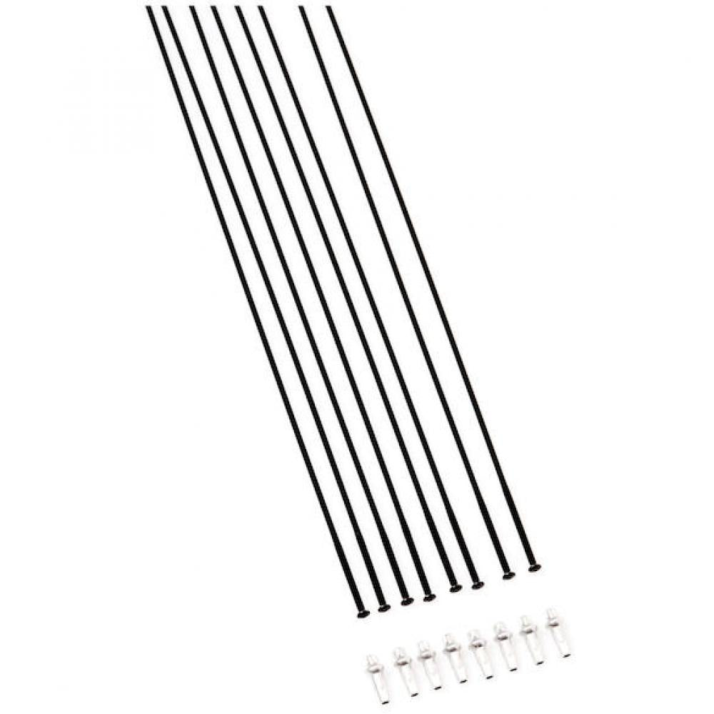 DT Swiss Speichenkit für PR1400 DICUT VR/HR 21 mm schwarz - präzises Ersatzspeichen-Set