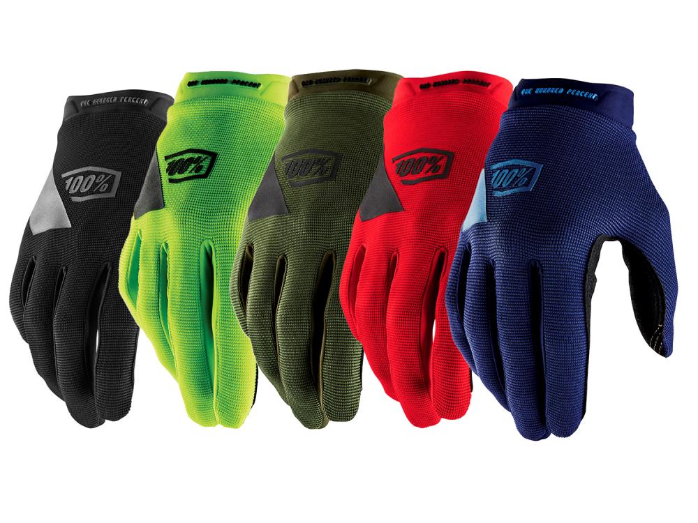 100% Ridecamp Gloves XXL red - bequeme MTB-Handschuhe mit Top-Grip