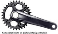 SHIMANO Kurbelgarnitur DEORE XT FC-M8130-1 12-fach 180 mm - 8130-1, 12-fach, 180 mm