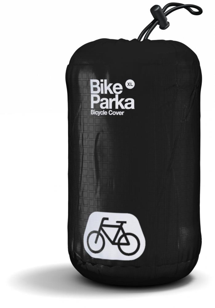 BikeParka Fahrradabdeckung XL Black - robuster Wetterschutz für große Fahrräder
