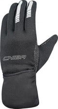 CHIBA Polartec XP Advanced - Radhandschuhe schwarz L mit Windüberzug