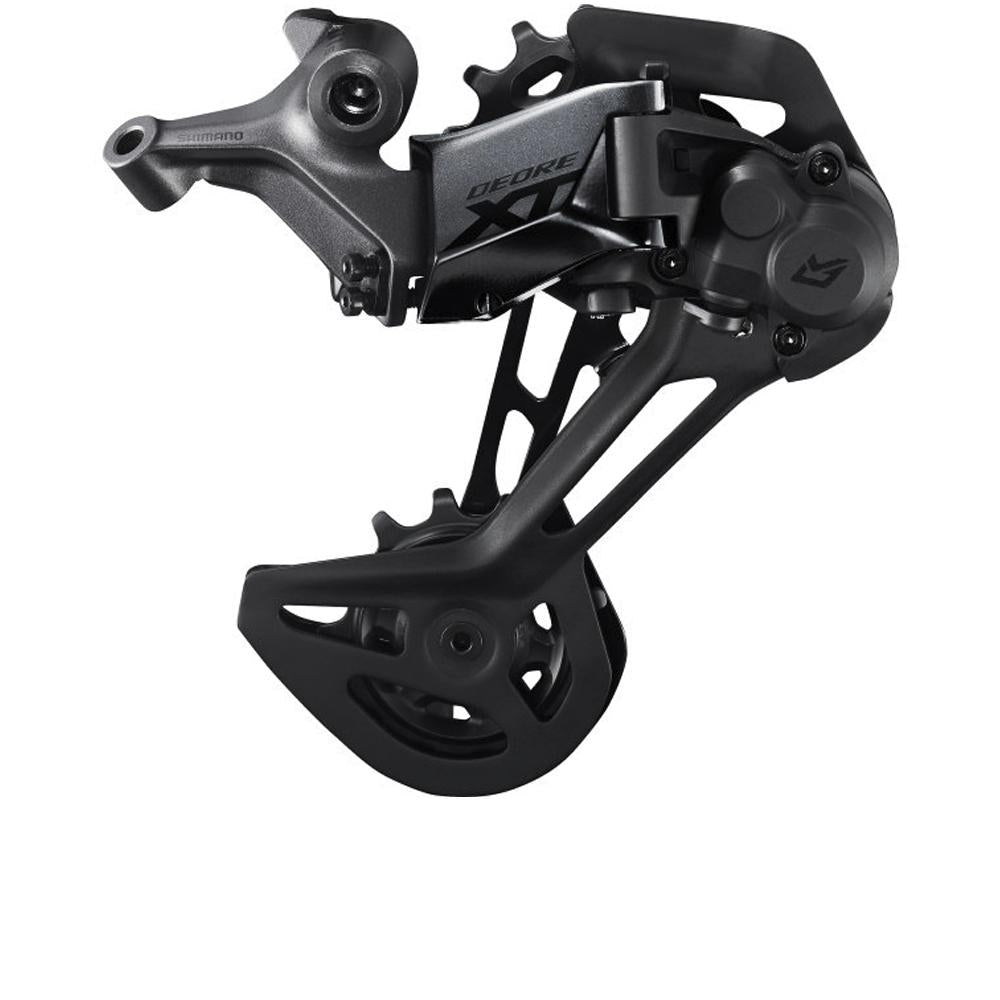 Shimano Deore XT RD-M8130 11-fach Schaltwerk, schwarzes Mountainbike-Schaltwerk.