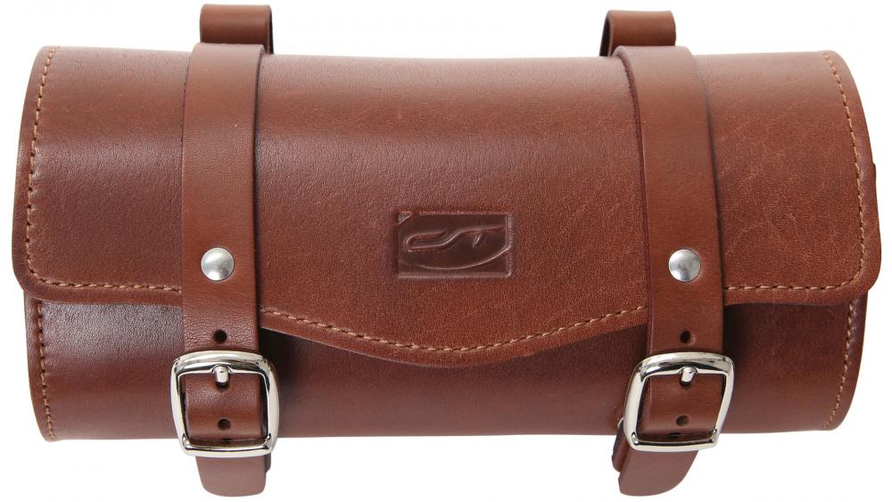 CONTEC Satteltasche Classic Exclusiv Leder braun
