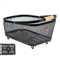 Unix Hinterradkorb Benito Universal schwarz 45x31x20 cm
