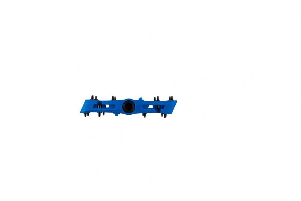Race Face Chester Small Plattform-Pedal, blue - robustes Flatpedal für Trail & Enduro