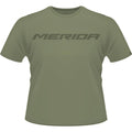 Merida T-Shirt MERIDA MY25 grün S Grün - atmungsaktives Freizeit- und Bike-Shirt