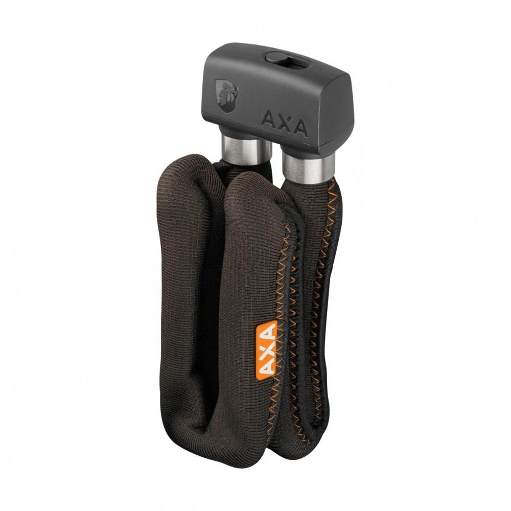 Axa Faltschloss 1000 105/10 105 cm D 10 mm schwarz - Kettenschloss