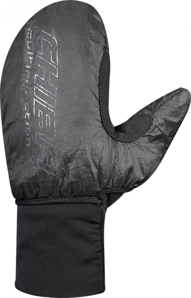 CHIBA Polartec XP Advanced - Radhandschuhe schwarz M mit winddichtem Überzug