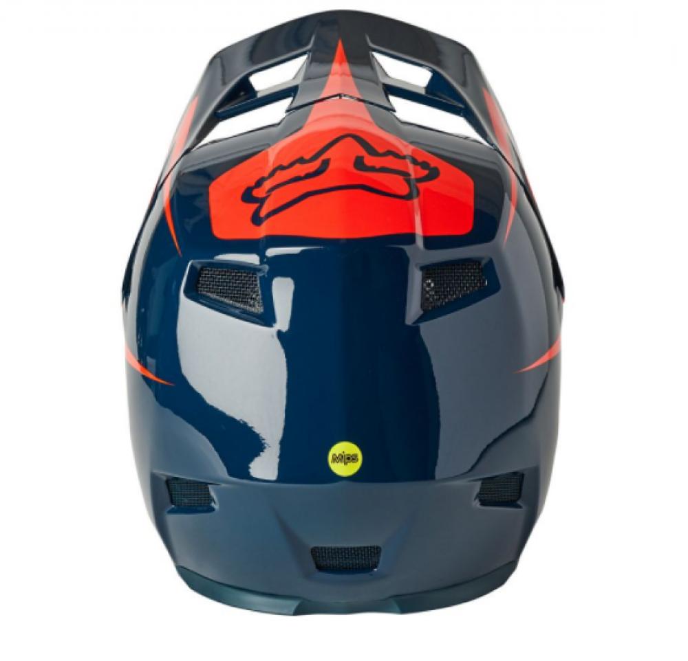 FOX Helm RAMPAGE COMP REPEAT CE CPSC Full Face Schutz Helm dark indigo 2X