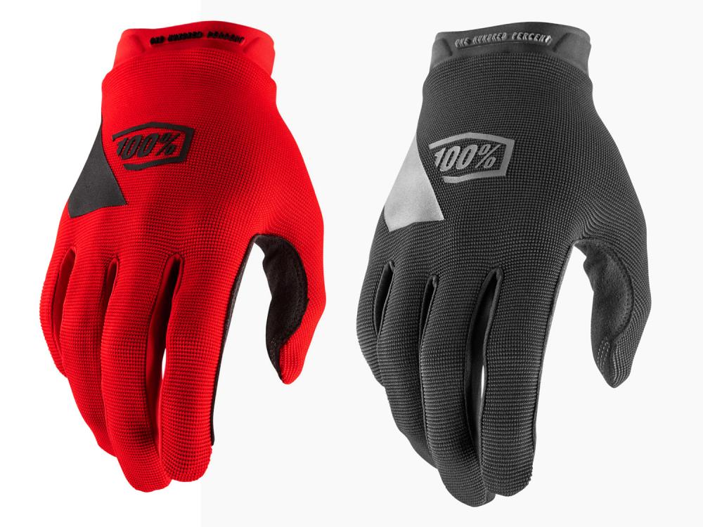 100% Ridecamp Youth Gloves XL red - komfortabler MTB-Handschuh mit Top-Grip