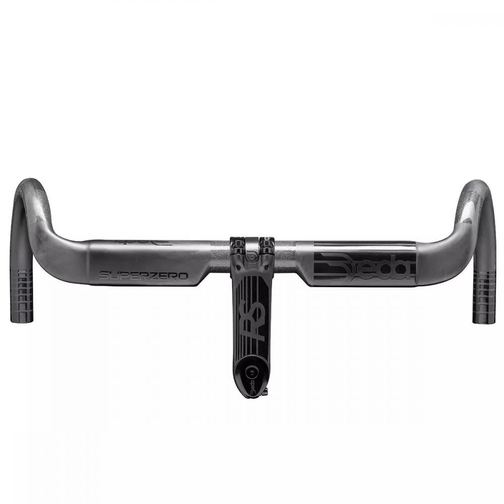 Deda Elementi Lenker Superzero Gravel Carbon DCR 46 Zentimeter - Rennrad- und Gravellenker, 16 Grad Flare, 31,7 Millimeter Klemmung