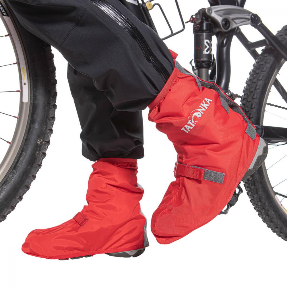 Tatonka Velo Gaiter - Fahrradgamaschen Unisex Größe S mit leichtem Spritzschutz