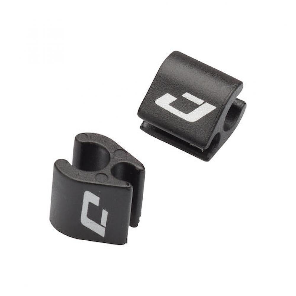 Jagwire Kabelverbinder Wire Hook 2,5/5,0 mm Schwarz - Klemmhaken für Schalt- und Bremszüge