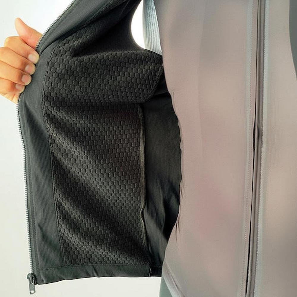 VeloToze Weste Core Shield S Schwarz - winddichter Schutz für Ganzjahresfahrer