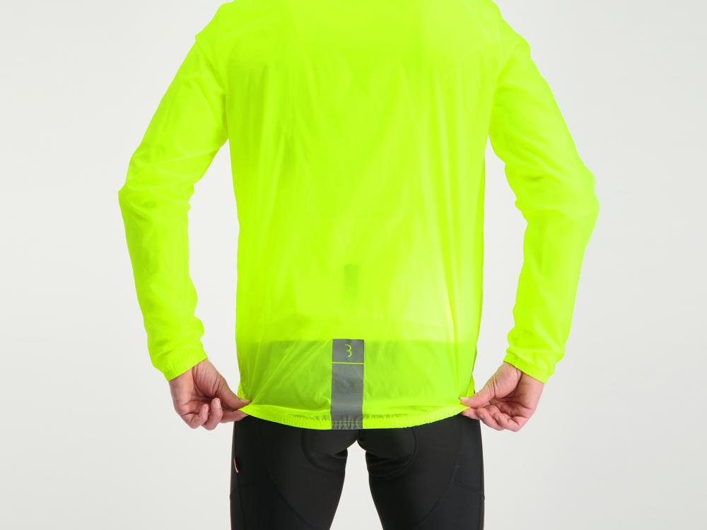 BBB Cycling BaseShield BBW-148 Fahrradjacke M neon gelb - ultraleichter Wind- & Regenschutz