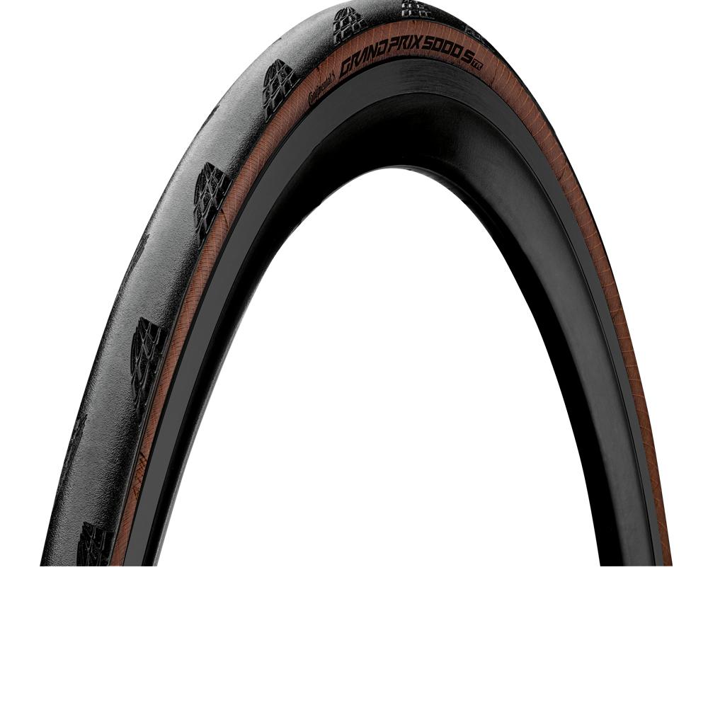 Continental Reifen Grand Prix 5000 S 27.5x1.20 Zoll 30-584 schwarz braun TLR faltbar - Faltreifen