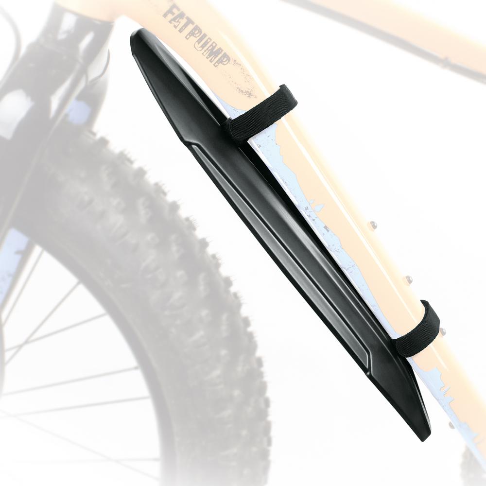 SKS Schutzblechset Fat Board Schwarz - Robuste MTB Steckschutzbleche für Fatbikes, vorne & hinten, einfache Montage, optimaler Spritzschutz