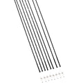 DT SWISS Speichenkit Erc1400 Spline 47Db My 18-22 Vr+Hr Schwarz