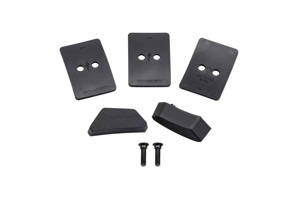 RECON Pontoon Spacers Schwarz Rechts 6mm 44-45.5 - Präzisions-Distanzstücke für Motorrad - SW RECON PONTOON SPACERS