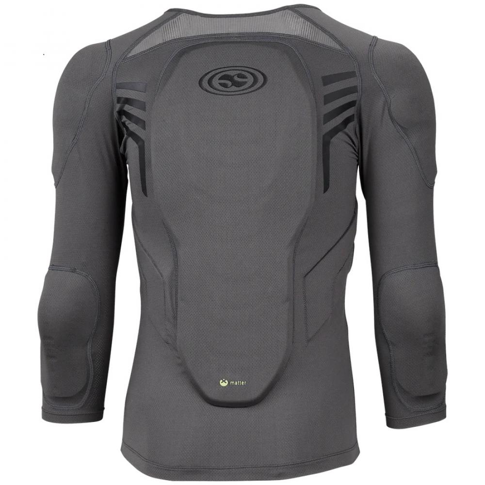 IXS Sports Division iXS Trigger upper body protective XS/S grey - leichter Oberkörperprotektor mit Xmatter