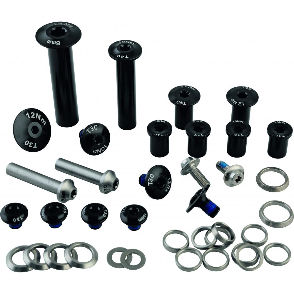 Centurion Bolzenkit inkl. Federbeinbolzen für Lhasa E MY 18/19 Schwarz/Silber