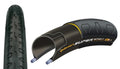 Continental Super Sport Plus Faltreifen 25-622 schwarz, Profil und Querschnitt mit Pannenschutz.