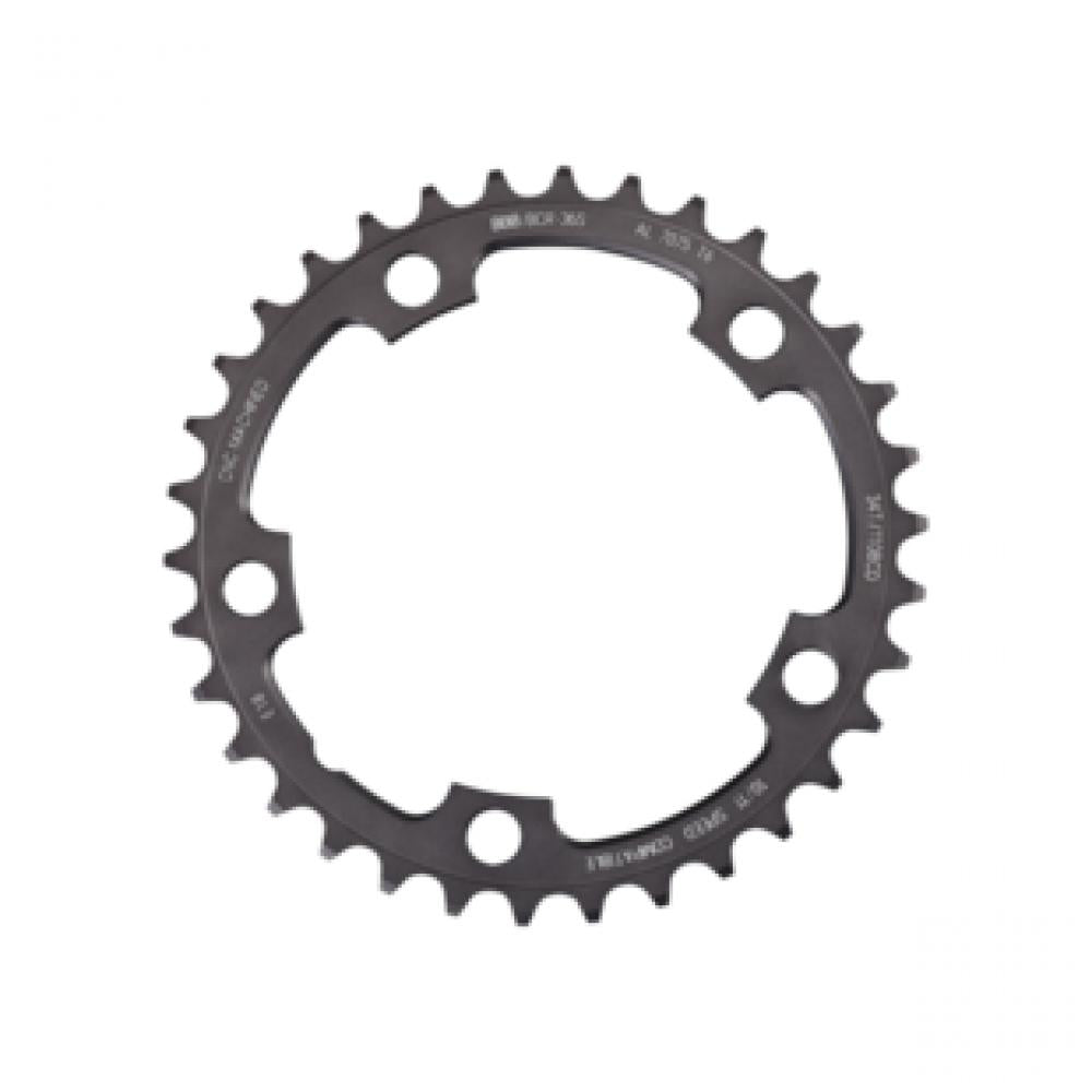 BBB Cycling BBB Kettenblatt CompactGear type FC-6750 39T/110mm anthrazit - präziser Antrieb für Rennräder
