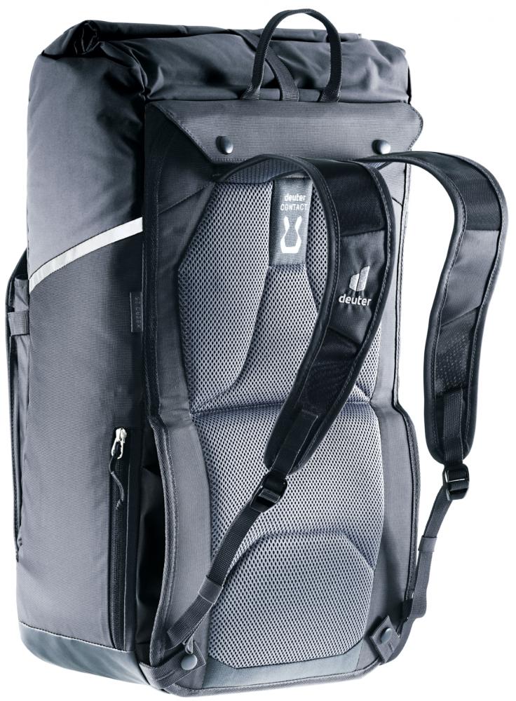 Deuter Xberg 25 Fahrradrucksack 25-30L Black - 2in1 Rucksack-Tasche
