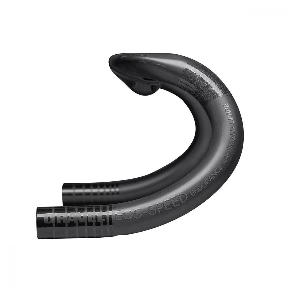 Deda Elementi Lenker Superzero Gravel Carbon DCR 46 Zentimeter - Rennrad- und Gravellenker, 16 Grad Flare, 31,7 Millimeter Klemmung