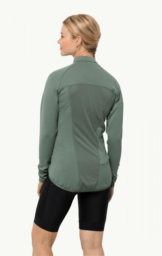 Jack Wolfskin Morobbia FZ Light W Fleece Jacke Picnic Green Größe M