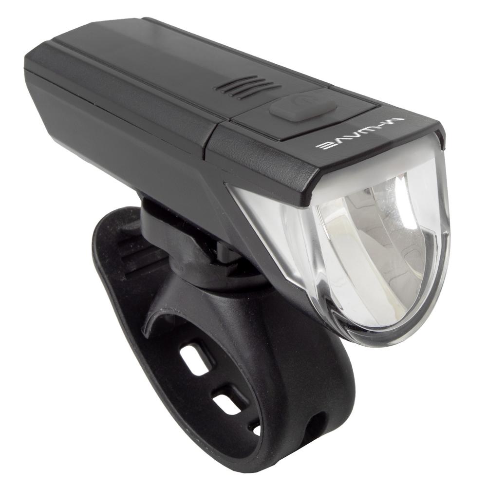 M-WAVE Apollon K 1.2 Flex Batterie-Frontlicht Marken-LED-Clip-On für City & Trekking
